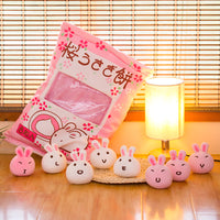 Large snack bag shaped plush pillow novelty toy — view 4