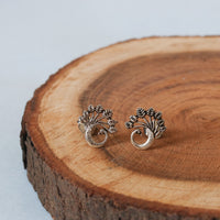 Dancing Peacock Earrings-0