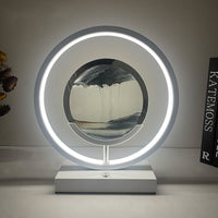 Minimalist quicksand decorative table lamp with flowing sand art