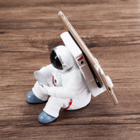 Cute astronaut phone stand desktop holder — view 6
