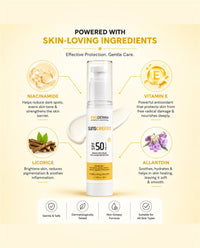 Protective Sunscreen SPF 50 PA++++ ( Broad Spectrum ) , 50 gm