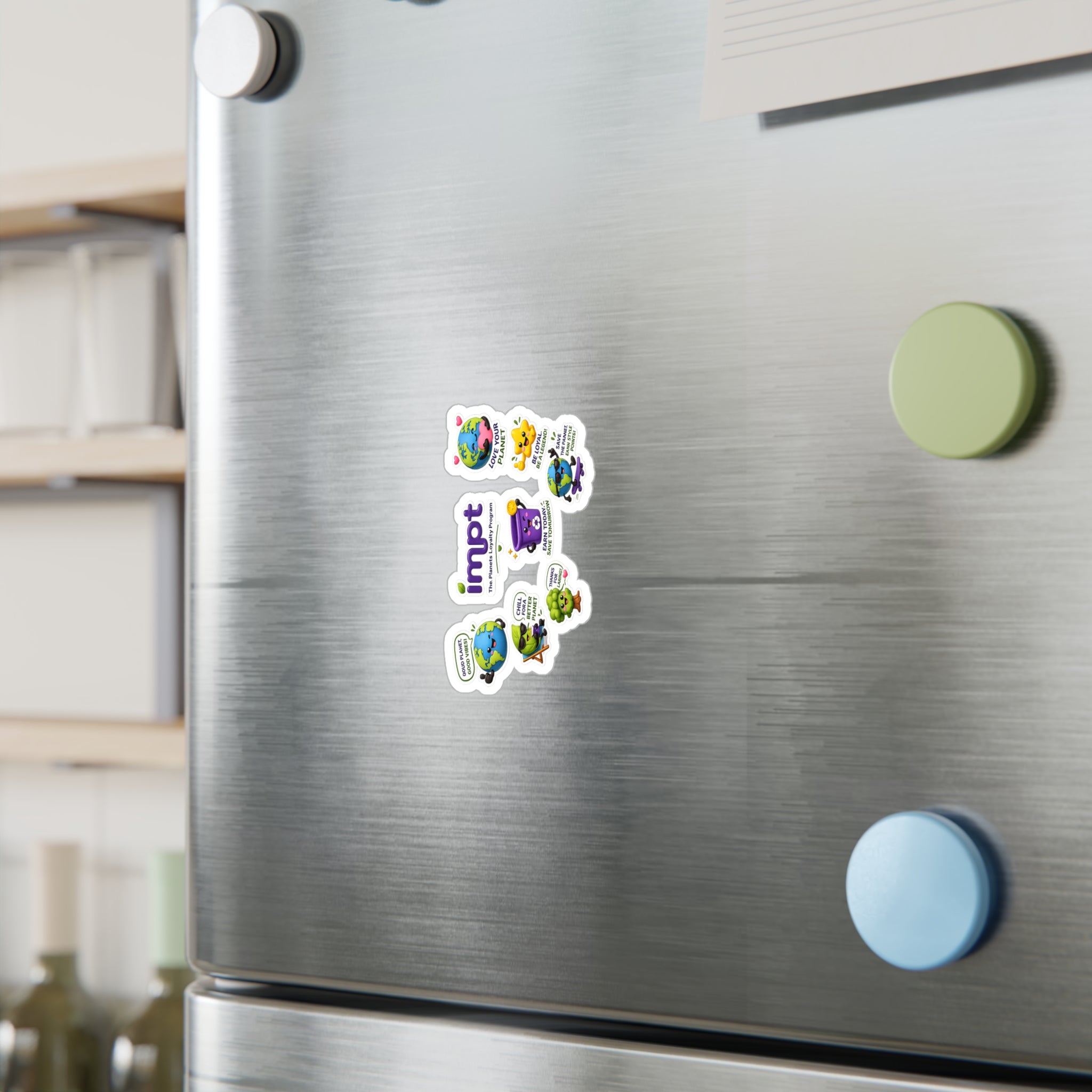 Environmental Character Sticker Pack