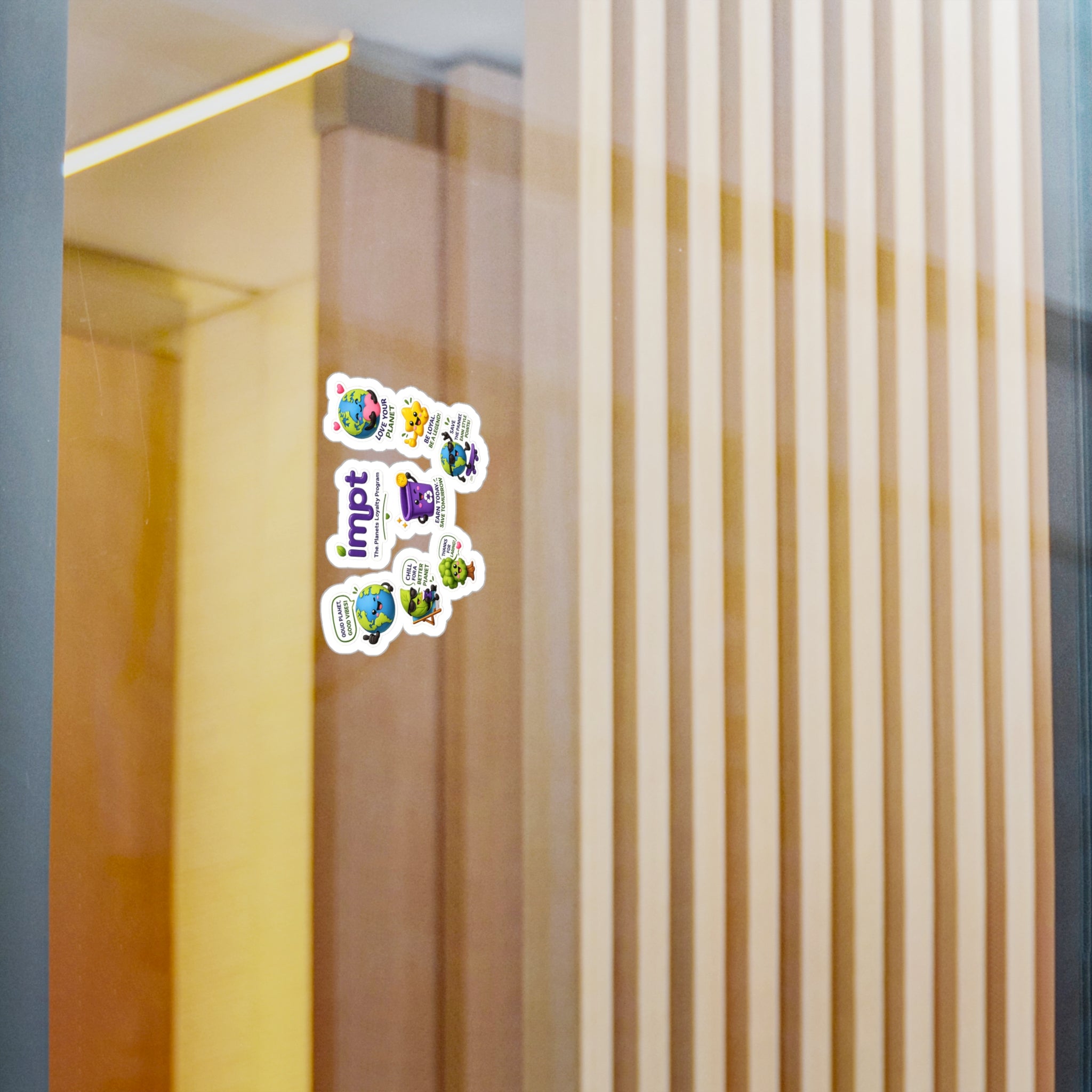 Environmental Character Sticker Pack