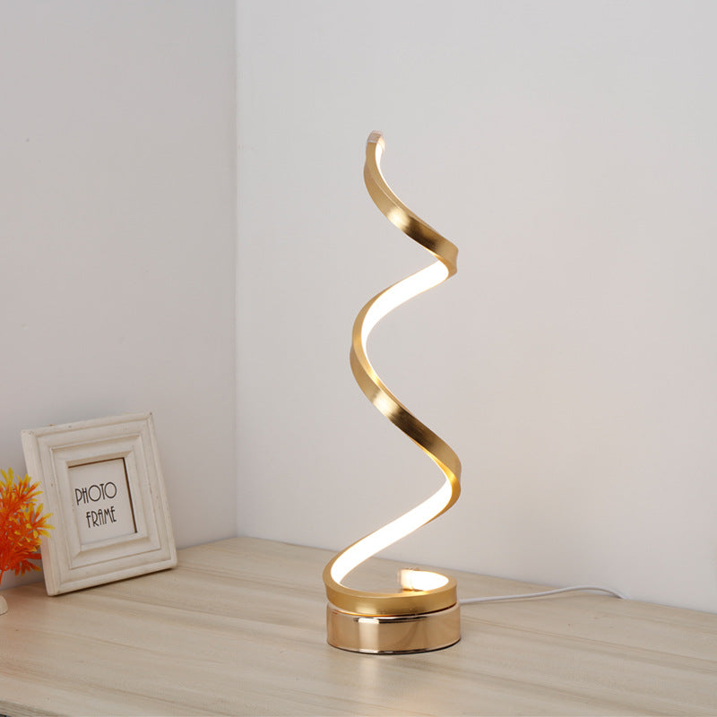 LED eye protection minimalist table lamp for bedside and study — view 2