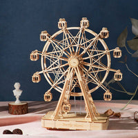 3D three dimensional wooden puzzle kit for adults — view 4