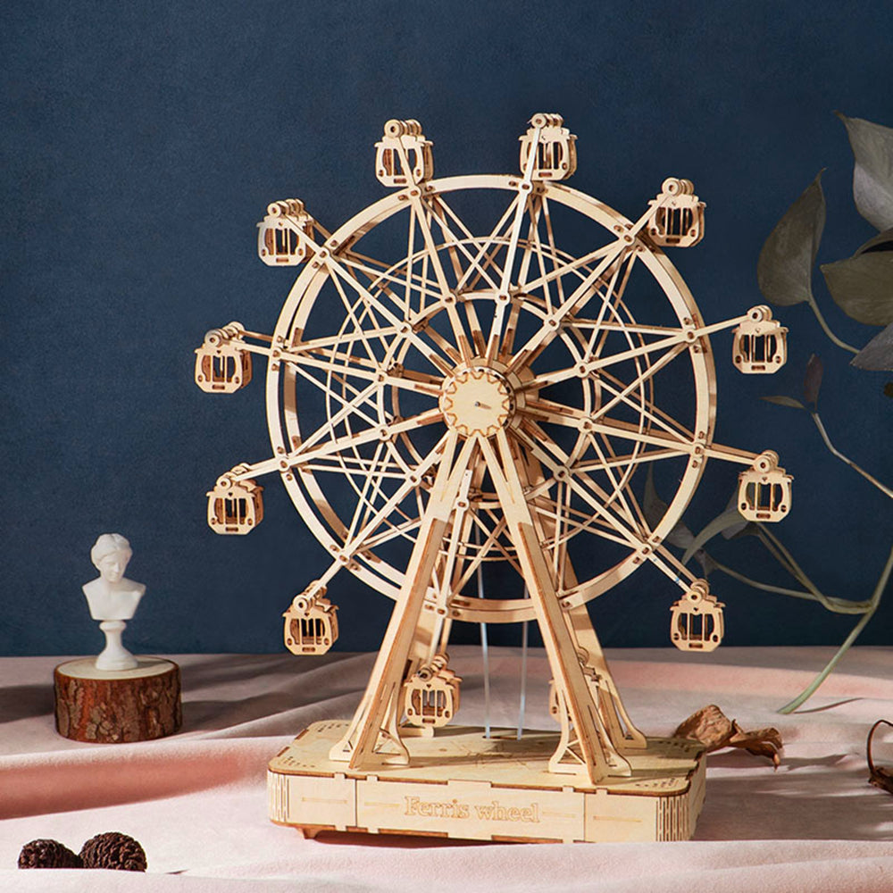 3D three dimensional wooden puzzle kit for adults — view 4