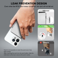 RFID-Blocking MagSafe Pop-Up Wallet