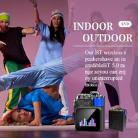 Wireless Mini BT Speaker with Touch Screen