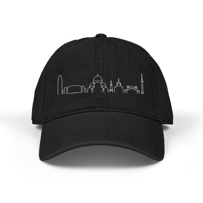 Copy of Embroidered ‘impt’ Denim Hat — Minimal Logo Baseball Cap