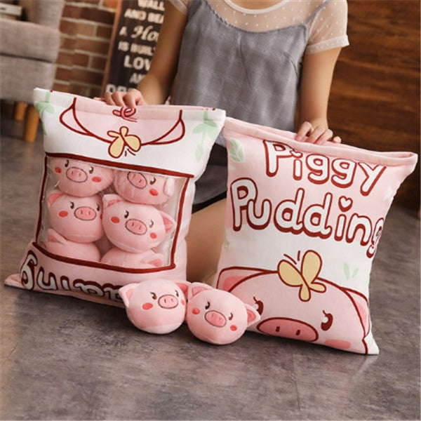 Large snack bag shaped plush pillow novelty toy — view 11