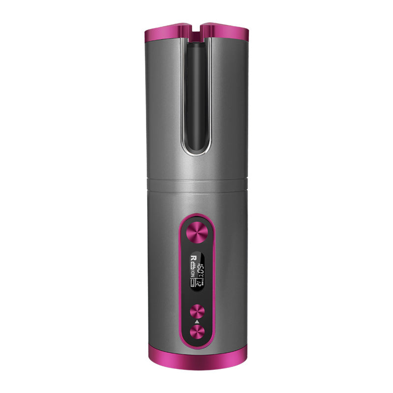 Wireless cordless automatic curling iron with rechargeable base — view 5