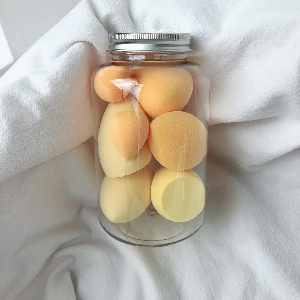 Set of seven egg shape beauty blending sponges — view 7