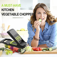 16-in-1 Vegetable Slicer, Salad, Fruit And Vegetable Slicer, Peeler