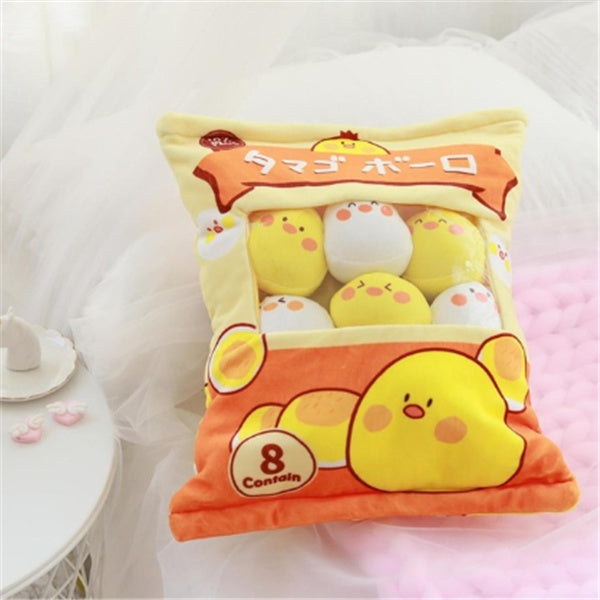 Large snack bag shaped plush pillow novelty toy — view 16