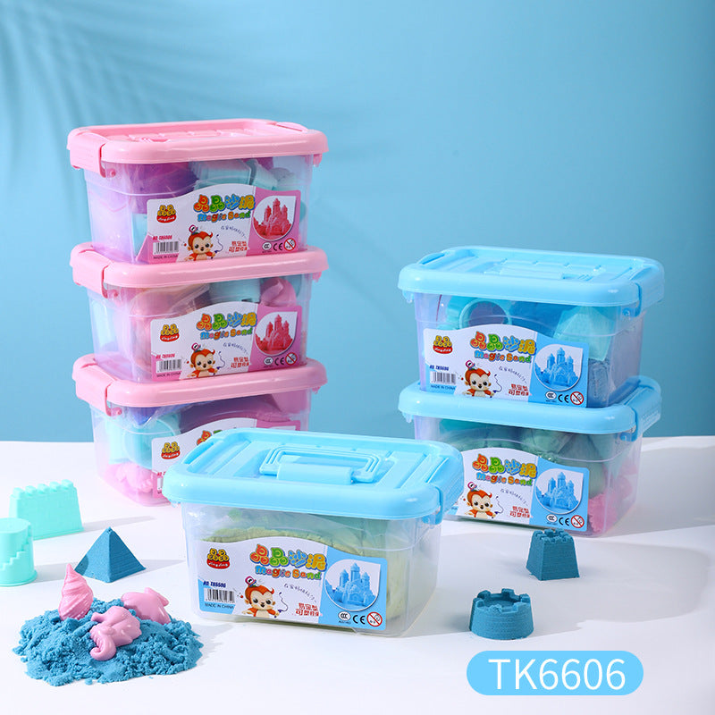 Color-changing sand DIY craft clay set — view 6