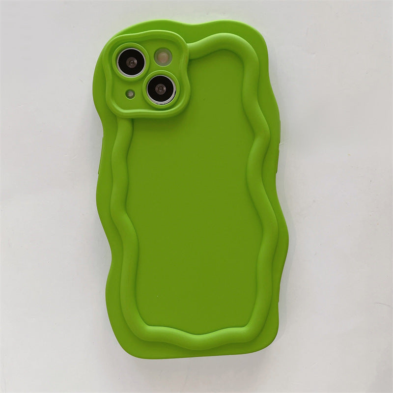 Solid color cloud shaped 3D phone case — view 6