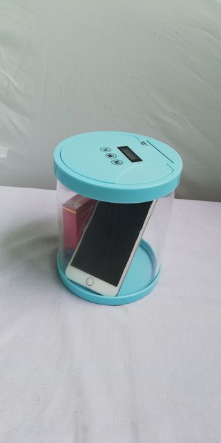 Time management timing lock box for phone distraction control — view 9