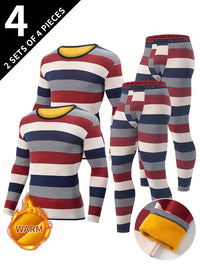 Men's Winter Thermal Ski Underwear Set (4PCS)
