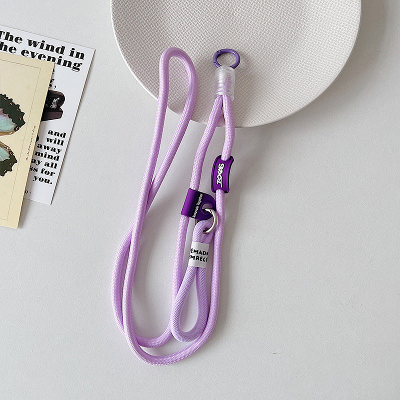 Mobile phone crossbody lanyard rope strap hands free — view 10