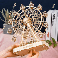 3D three dimensional wooden puzzle kit for adults — view 6