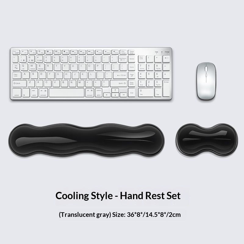 Silicone ergonomic keyboard wrist rest pad — view 5