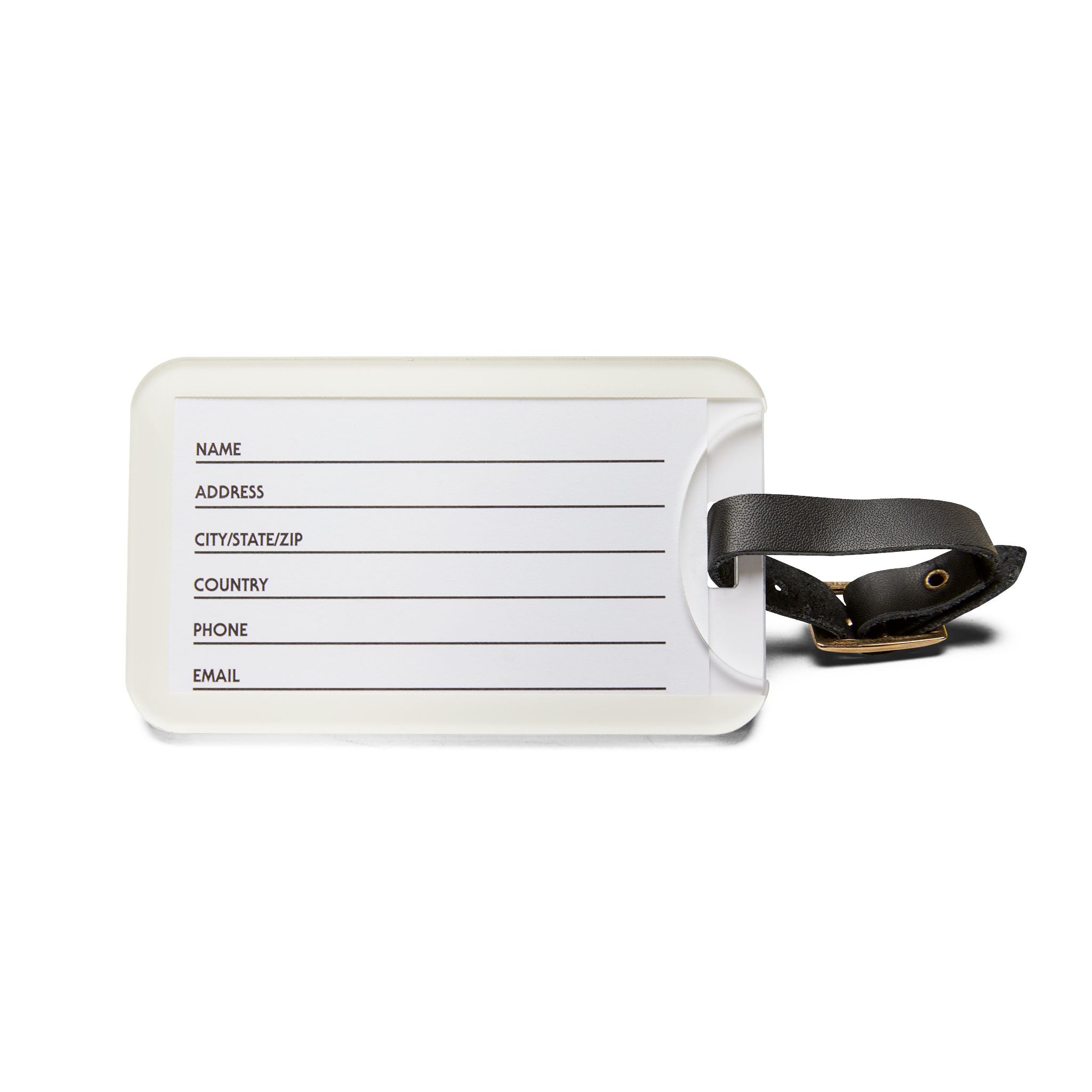 Impt Luggage Tag – Travel ID Tag with 'The Planets Loyalty Program' Logo