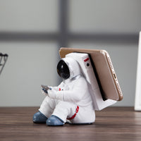Cute astronaut phone stand desktop holder
