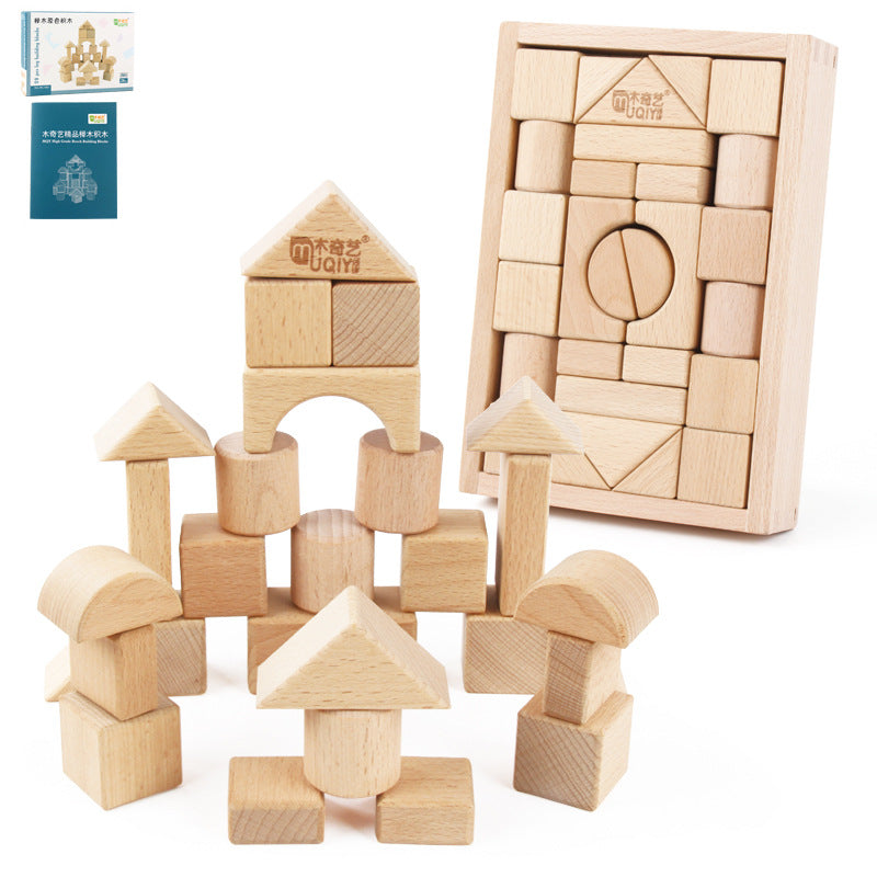 Push and build children's educational STEM construction toy — view 3