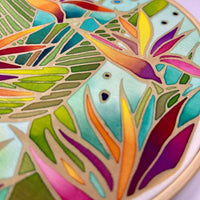Bird of Paradise DIY Batik Craft Kit – Authentic Wax-Resist Textile Art for Beginners-4