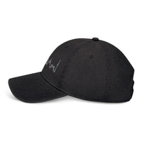 Copy of Embroidered ‘impt’ Denim Hat — Minimal Logo Baseball Cap