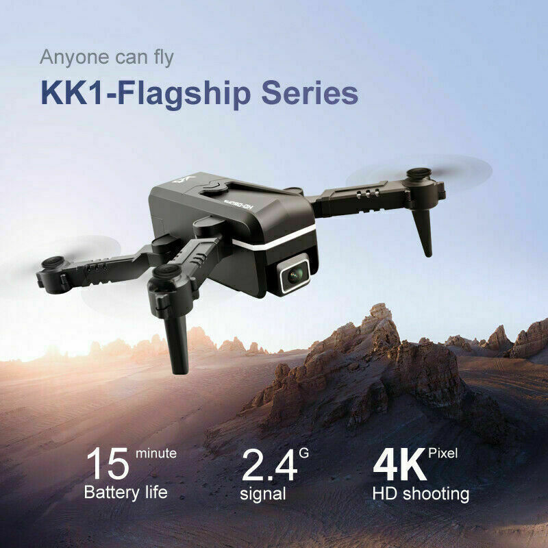 Quad air 4K HD RC drone with dual camera and WiFi FPV