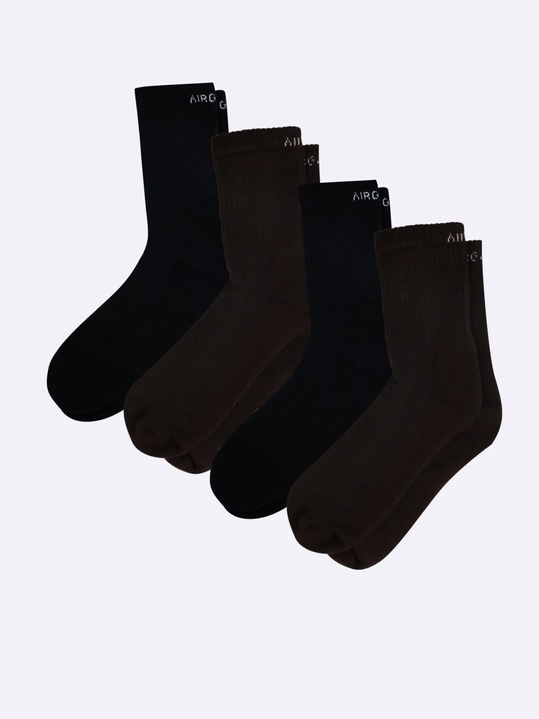 Premium crew socks for men and women made with cushioned