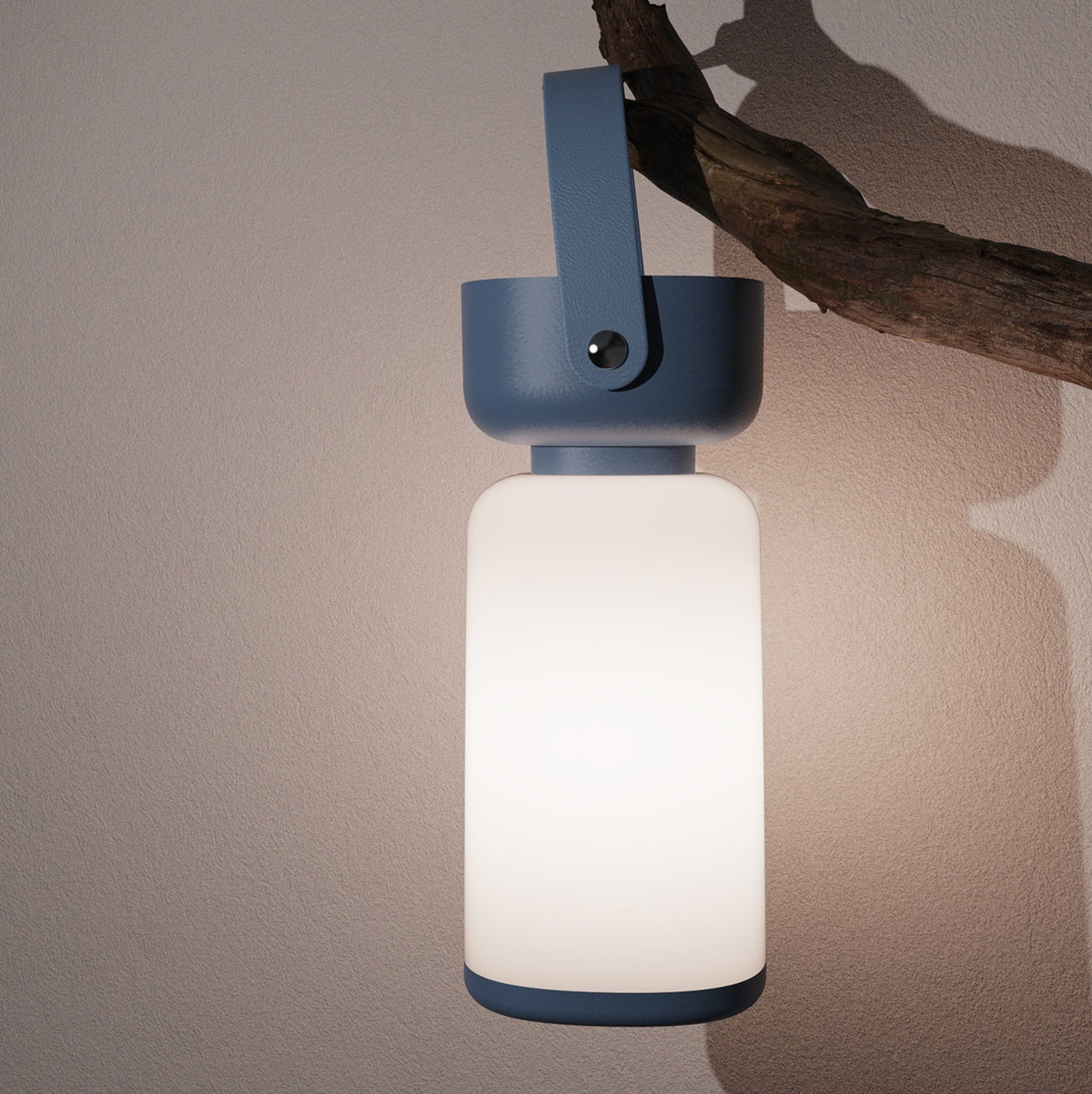 Portable USB rechargeable waterproof camping lantern — view 2