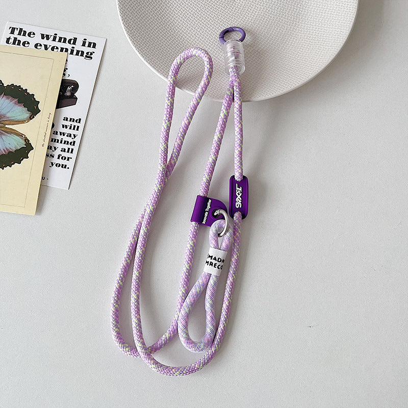 Mobile phone crossbody lanyard rope strap hands free — view 14