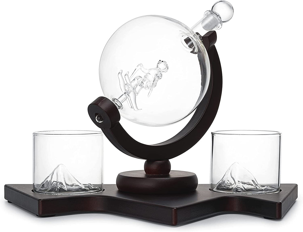 Ski Wine and Whiskey Decanter 850ml