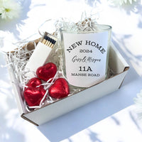 Personalised New Home Candle Gift Set | Keepsake for Couples, Friends-3
