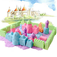 Space colored kinetic sand sensory play sand