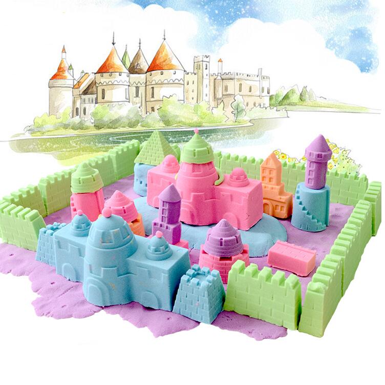 Space colored kinetic sand sensory play sand