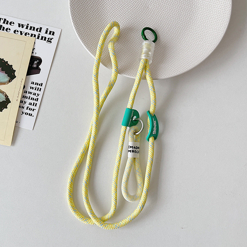 Mobile phone crossbody lanyard rope strap hands free — view 12