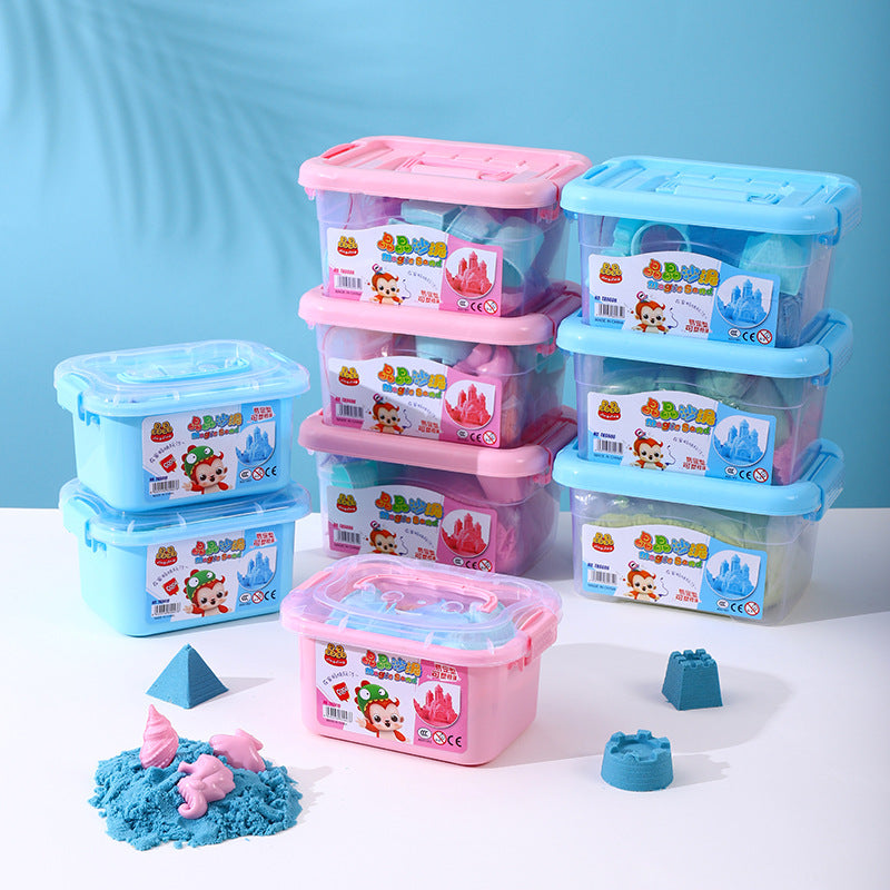 Color-changing sand DIY craft clay set — view 3