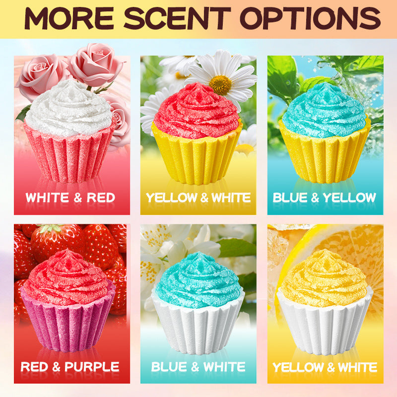 Ice cream shape bath salt gift set for self care — view 3