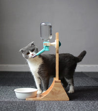 Cat water fountain dispenser with circulating filtered flow — view 3