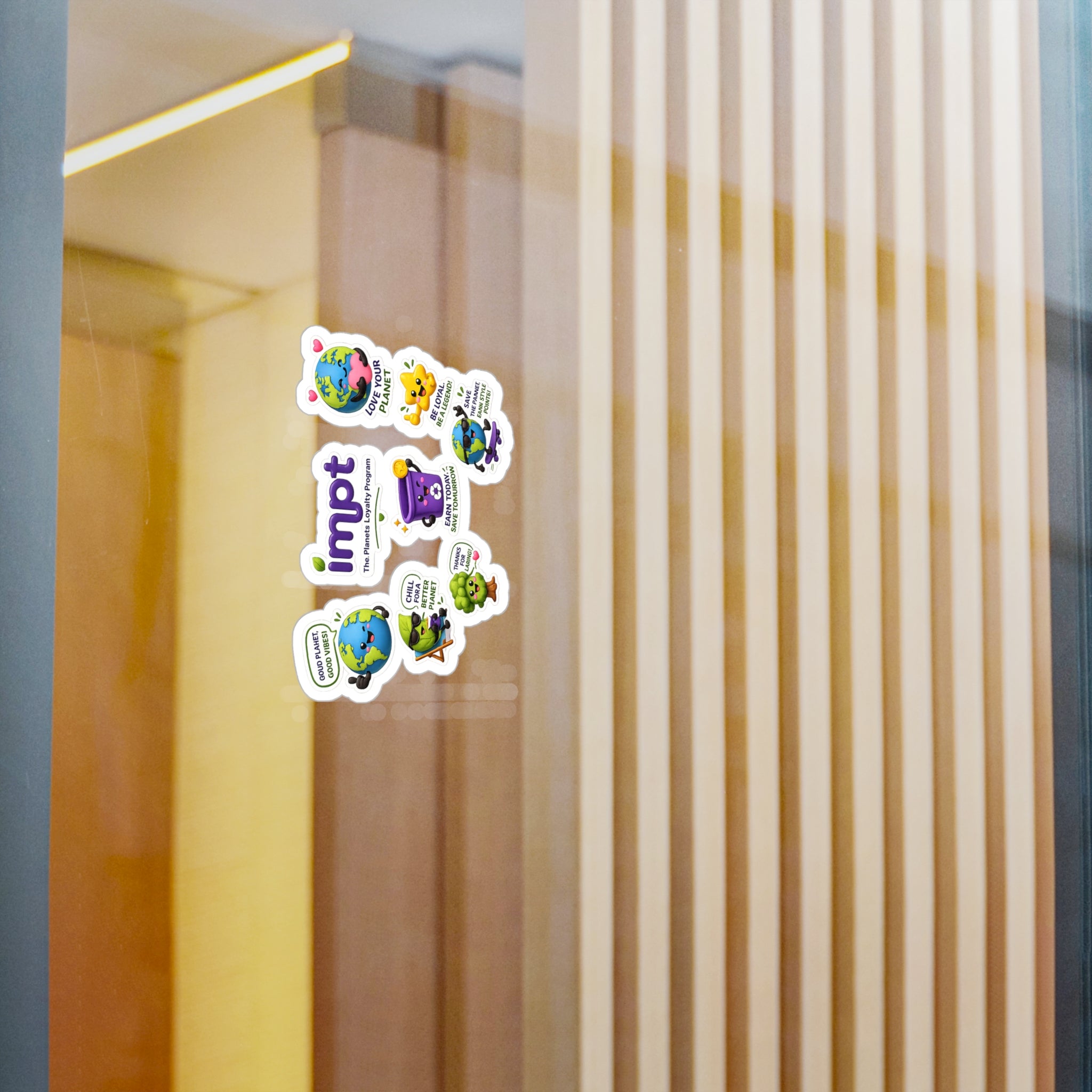 Environmental Character Sticker Pack