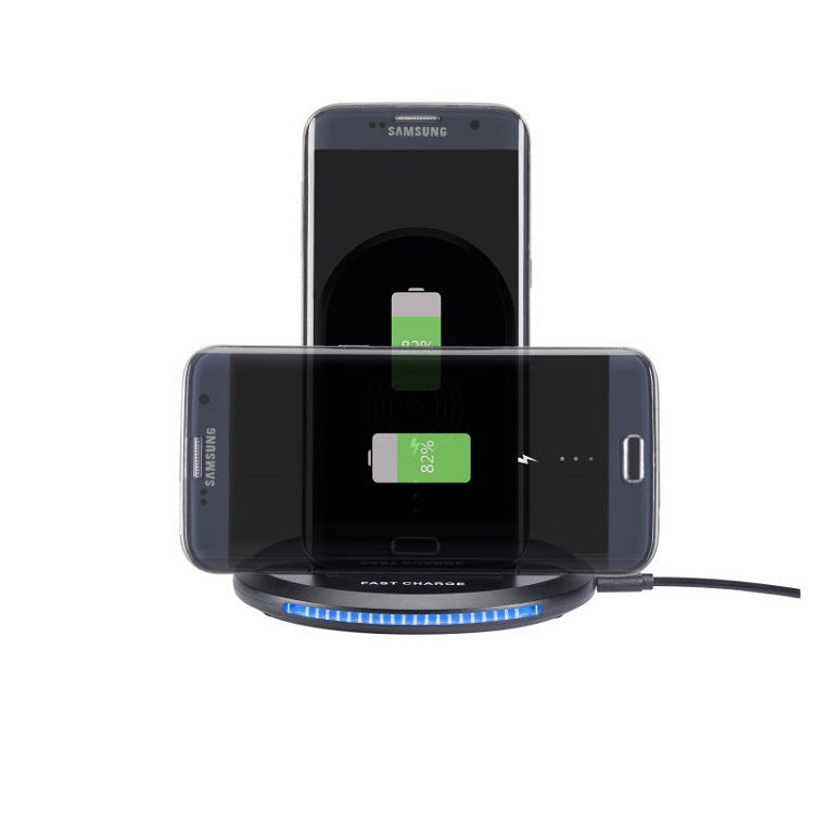 Wireless Qi fast charging phone charger stand bracket — view 5