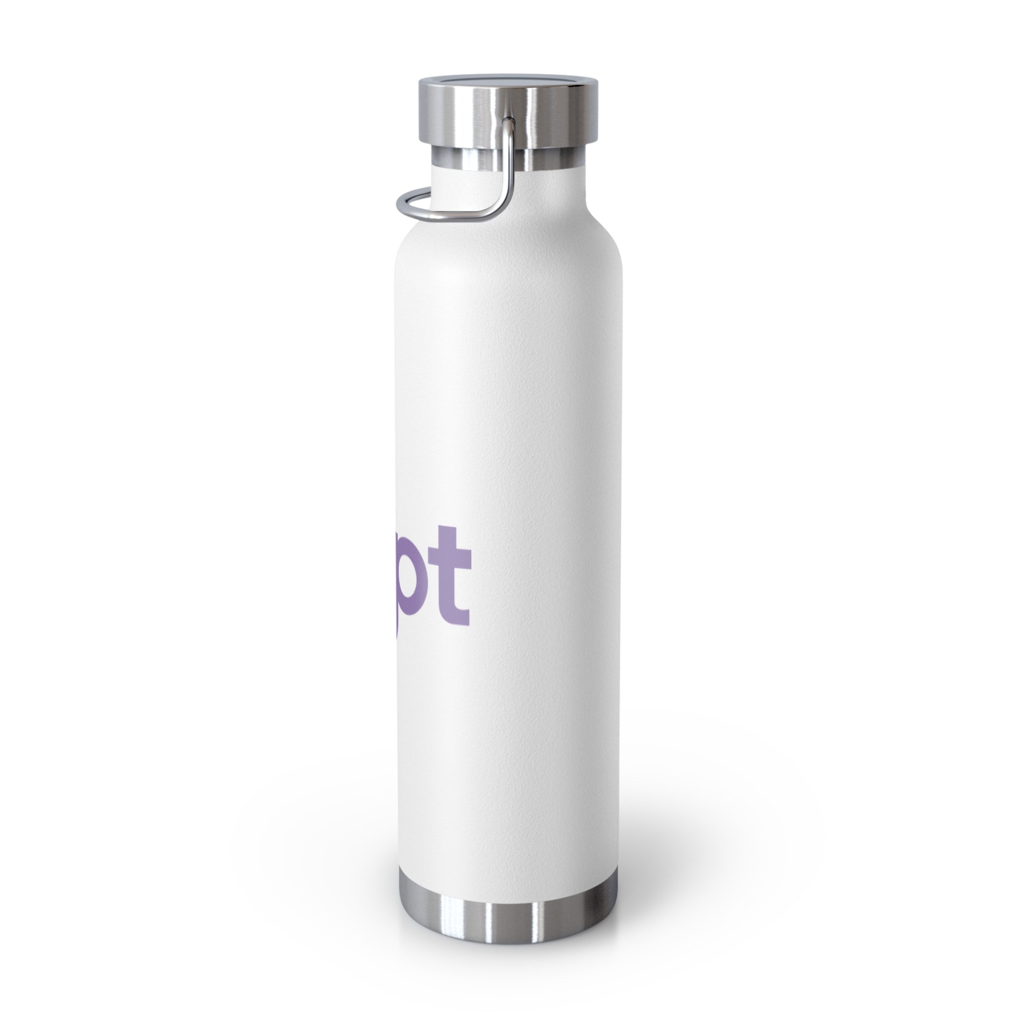 Insulated 22oz Water Bottle — IMPT Vacuum Flask with Purple Logo
