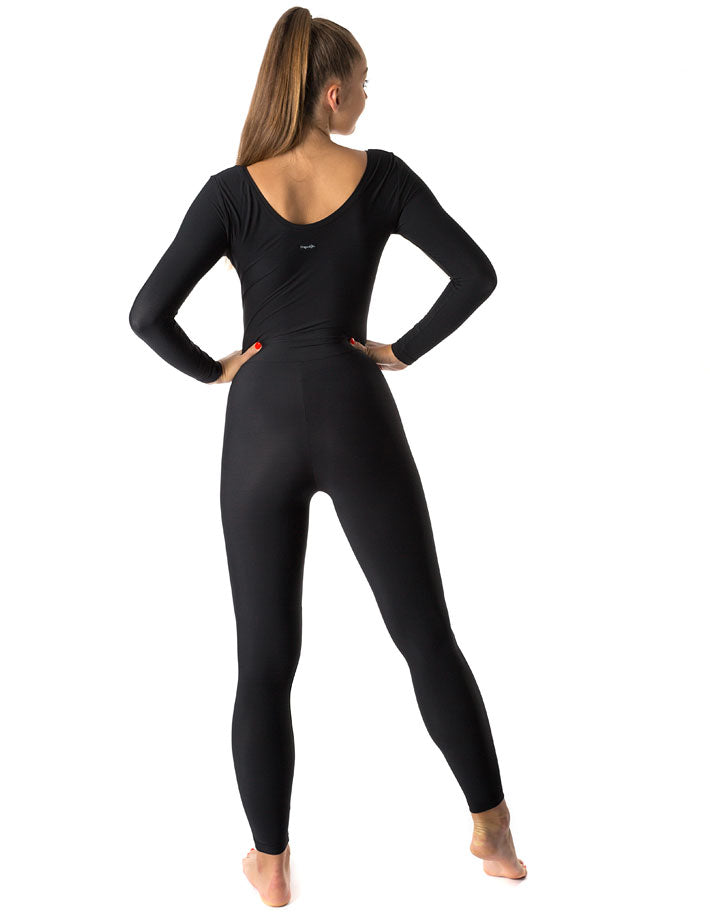 Aerial silk unitard, long sleeve catsuit - Lara