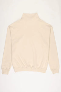 Beige 1/4 Zip Fleece Tracksuit
