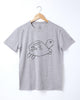 Cotton Printed T-shirt for Men and Women - Tortoise