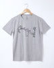 Cotton Twinning T-Shirts for Family - Printed Drawn (See Saw)