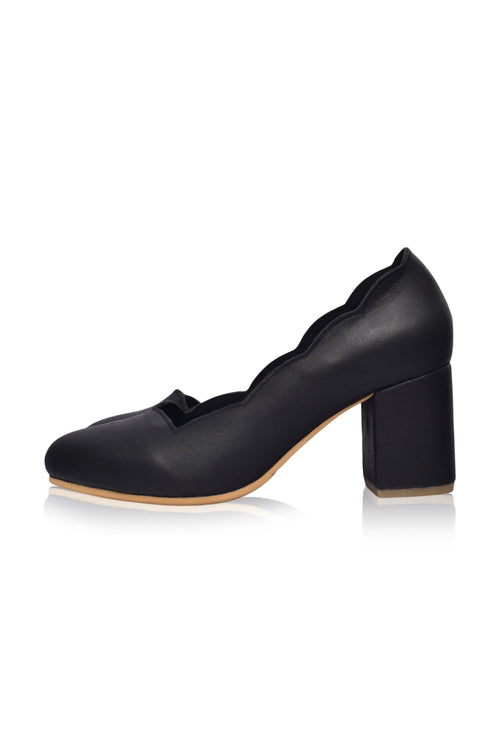 Alia Classic Leather Heels